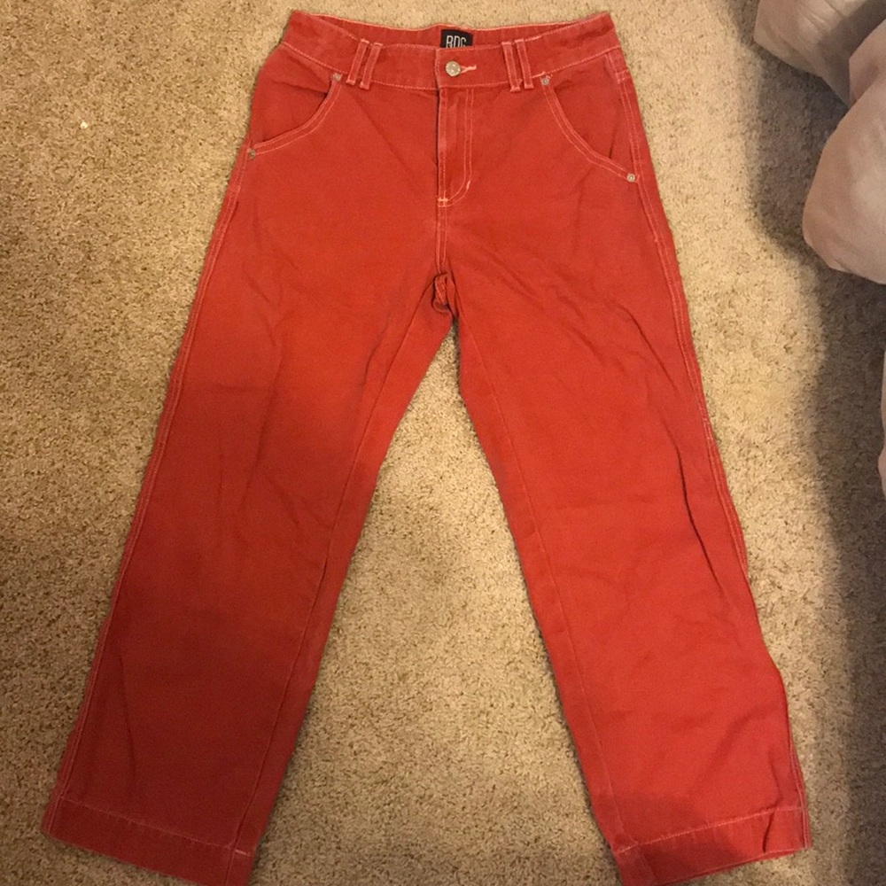 Urban Outfitters BDG Burnt Orange Work Jeans